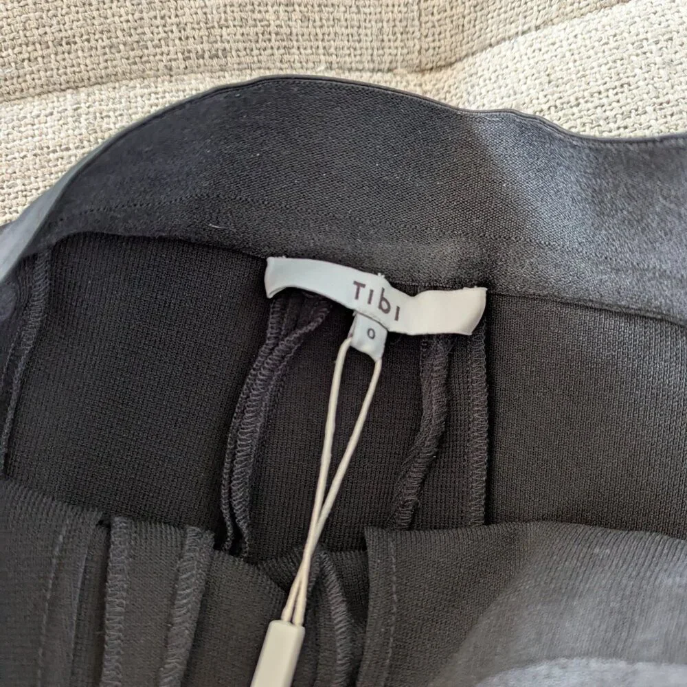 Tibi Wren Crepe Knit Skirt Size 0 NWT - Picture 2 of 8